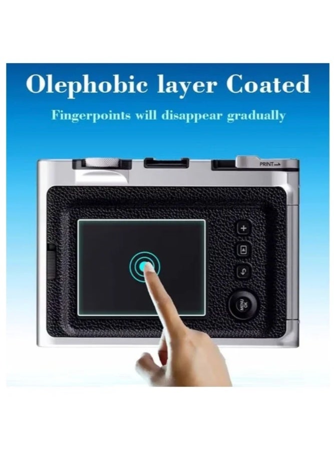 3 حزمة واقي الشاشة لـ Fujifilm INSTAX Mini EVO ، 0.3mm 9H صلابة غطاء زجاجي مقلص مضاد للخدش مضاد للفقاعة - Image 3